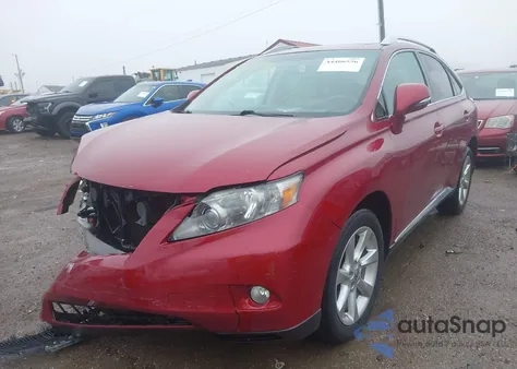 2010 Lexus Rx 350 z USA, uszkodzony, nr VIN 2T2BK1BA1AC018704